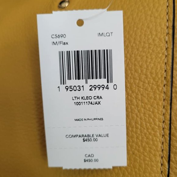 $228 NWT COACH TOTE - Picture 10 of 11
